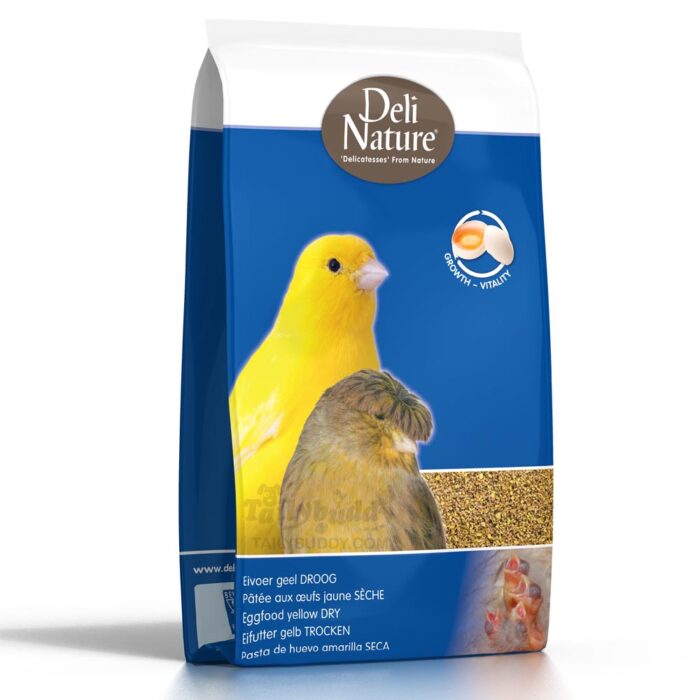 Delinature Eggfood Yellow Dry - อาหารนกไข่ผงสูตรผสมน้ำผึ้งสำหรับนก 100g (แบ่งขาย) (326591)