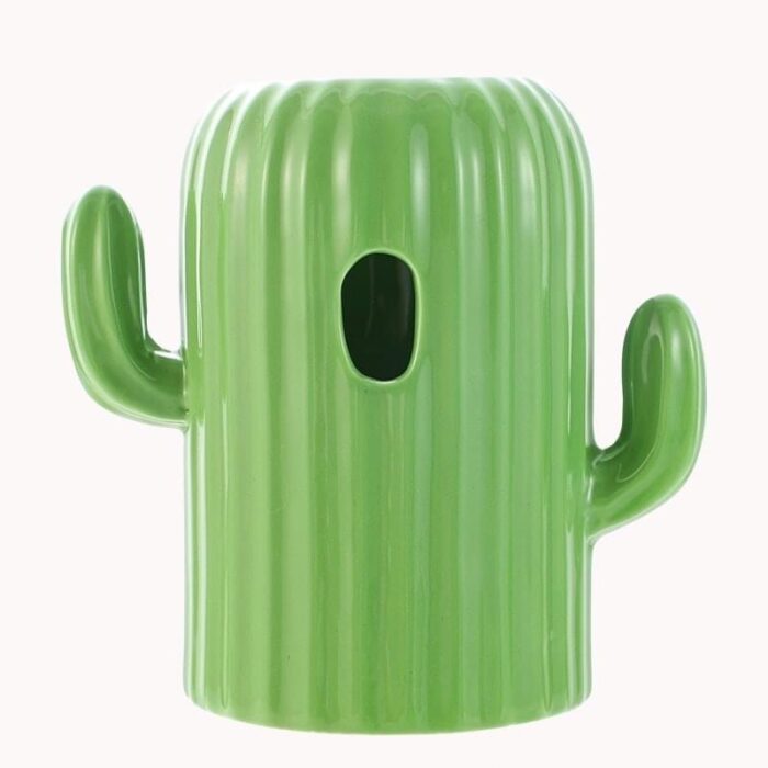 SOOS Ceramic Cactus Shape - ที่ตั้งขวดน้ำเซรามิครูปกระบองเพชร (12.5x11cm) (324435)