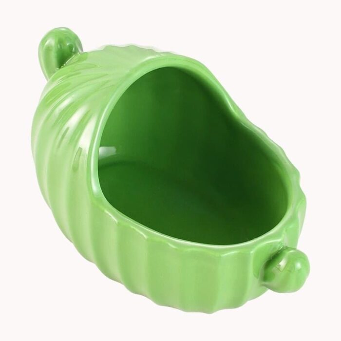 SOOS Bucatstate Cactus Bathtub For Hamster - อ่างอาบน้ำแฮมสเตอร์เซรามิครูปกระบองเพชร (13x8cm) (324442)