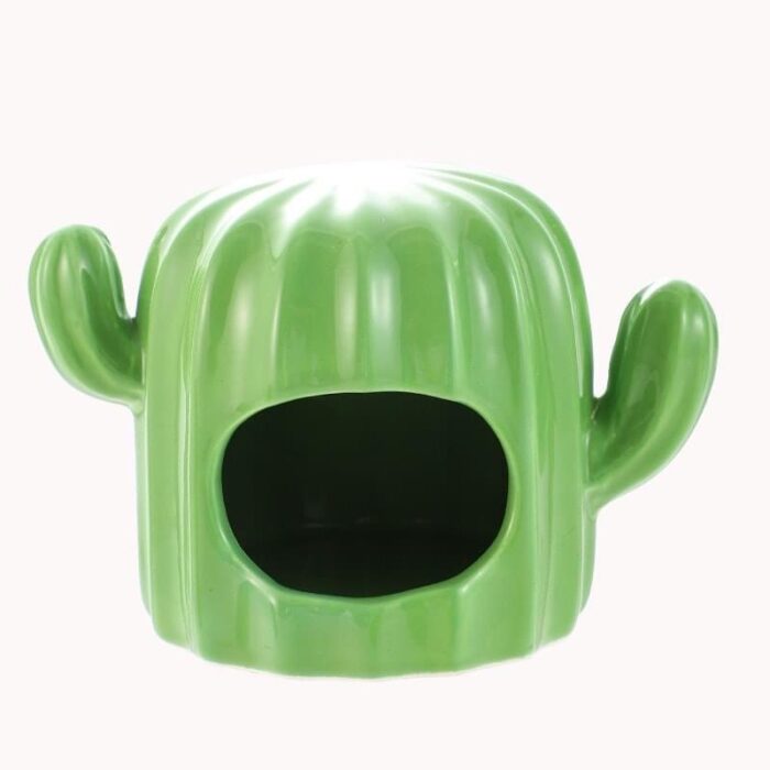 SOOS Hahale Ceramic Cactus Shape - บ้านเย็นเซรามิครูปกระบองเพชร (12x8cm) (324446)