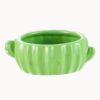 324465 Ceramic Cactus Shape - ถ้วยอาหารเซรามิครูปกระบองเพชร (12x5cm) (324465)