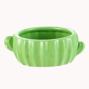 324465 Ceramic Cactus Shape - ถ้วยอาหารเซรามิครูปกระบองเพชร (12x5cm) (324465)