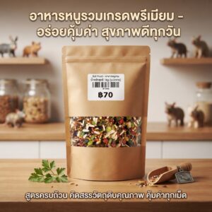 Rat Food - อาหารหนูรวม 1kg (แบ่งขาย)(333898)