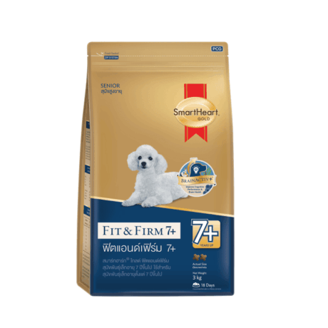 SmartHeart Gold Fit & Firm Adult Small Breeds Dogs 7+