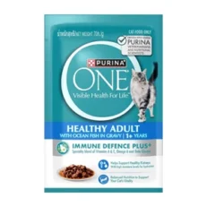 Purina One Healthy Adult With Ocean Fish In Gravy