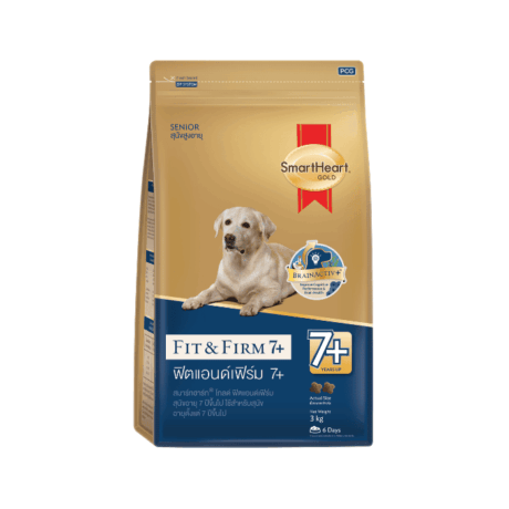 SmartHeart Gold Fit & Firm Adult Medium to Large Breeds Dogs 7+