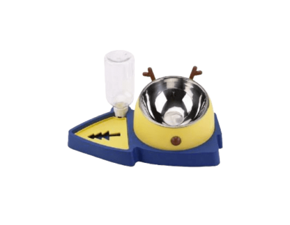 TBD Pet Empire - ชามให้อาหารและน้ำรูปกวาง (329533)