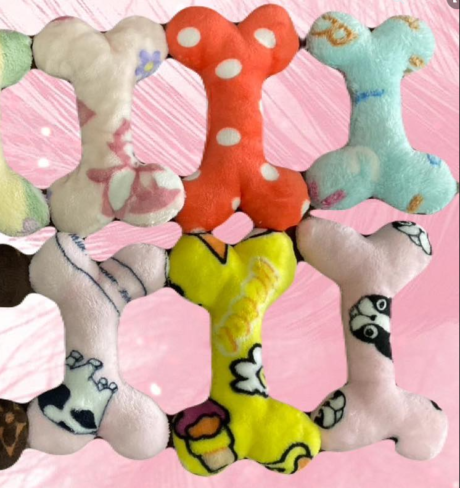 กระดูกใยผ้าขน (ภายในมีเสียงปิ๊ดๆ) คละลาย