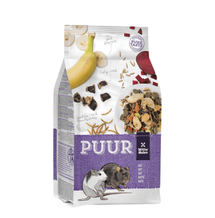 SOOS Puur Rat & Dumbo - อาหารหนูแรทและหนูดัมโบ้สูตรกล้วยหอม 2kg (324405)