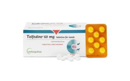 Tolfedine Tablets Tolfenamic Acid 60mg สำหรับสุนัขและแมว แบ่งขาย 1 แผง