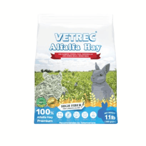 321604 VETREC Alfalfa Hay Premium High Fiber - หญ้าอัลฟาฟ่าเกรดพรีเมี่ยม ไฟเบอร์สูง 500g (338216)