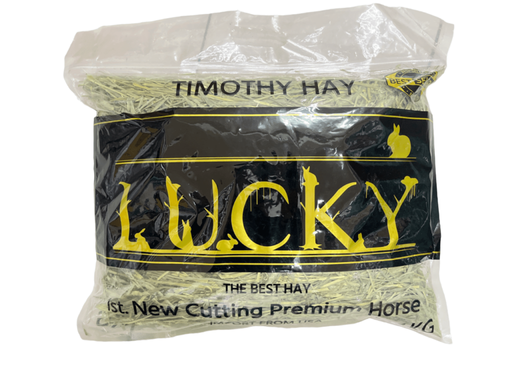 Lucky Timothy Hay Premium - หญ้าทิโมธี คุณภาพสูง เกรดพรีเมี่ยม 1kg (338232)