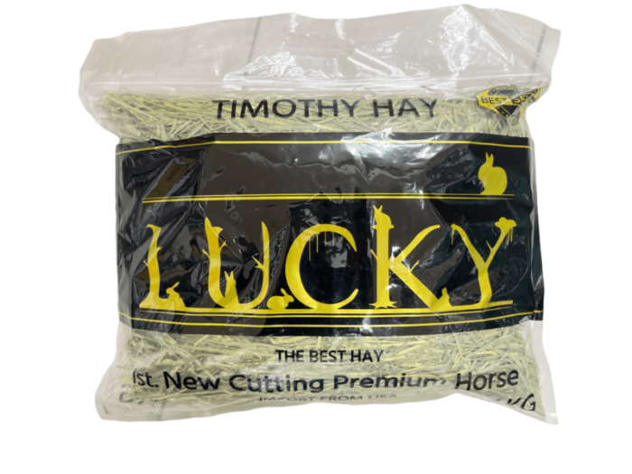 SOOS Lucky Timothy Hay Premium - หญ้าทิโมธี คุณภาพสูง เกรดพรีเมี่ยม 1kg (338232)