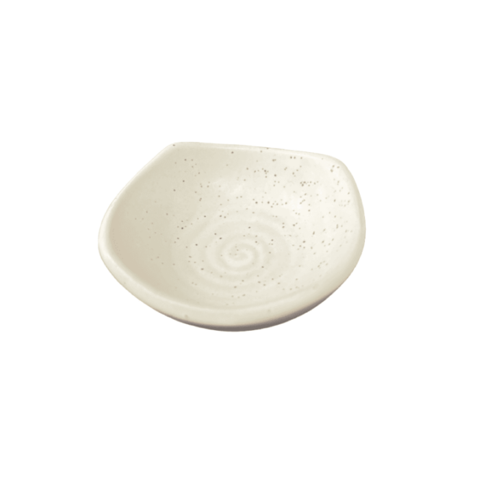 Ceramic - ถ้วยเซรามิคลายไข่นกกระทา 2.8นิ้ว (338600)
