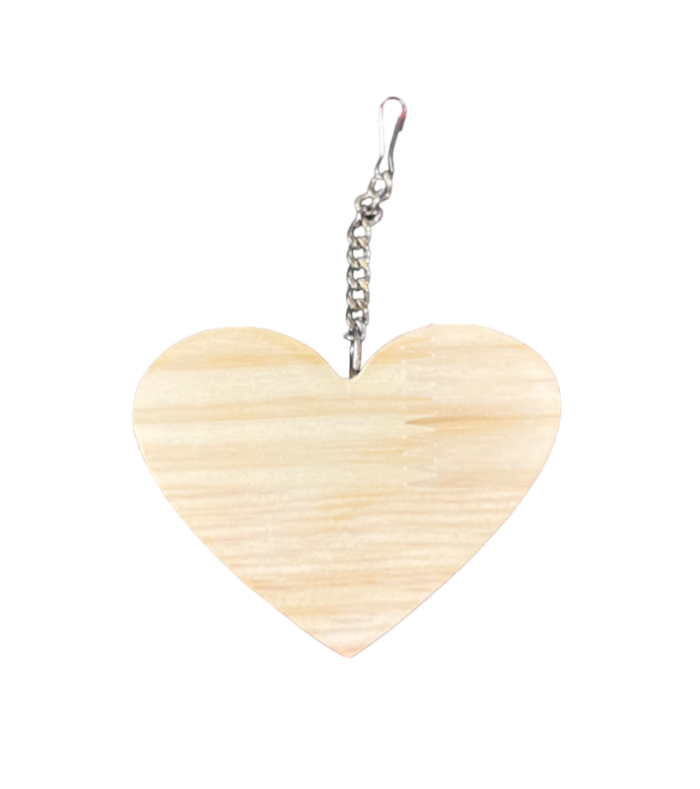 พบคำแนะนำในการเลือกกรงนกที่สมบูรณ์แบบ 8 TBD Wooden - ของเล่นไม้ รูปหัวใจ (345477)