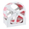 Hamster Running Wheel Silent - วงล้อวิ่งหนูแฮมเตอร์ พร้อมฐานตั้งล้อวิ่ง แบบเก็บเสียง (31cm) (335647)