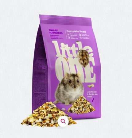 Little One Dwarf Hamster Food - อาหารสำหรับหนูแฮมสเตอร์แคระ 400g (338358)