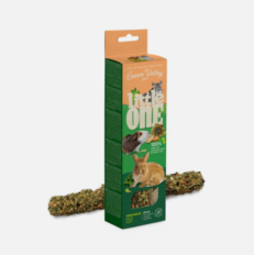 Little One Sticks Green Valley with Vegetables - ขนมสัตว์ฟันแทะ หญ้าอัดแท่งผสมผักหลายชนิด 160g (246091)