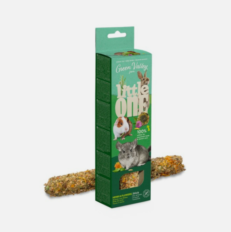 Little One Sticks Green Valley with Herbs and Flowers - ขนมสัตว์ฟันแทะ หญ้าและธัญพืชอัดแท่งผสมสมุนไพรและดอกไม้ 160g