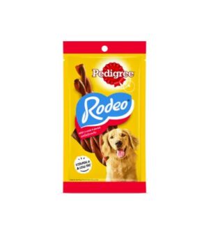 Pedigree Rodeo Beef & Liver Flavor - ขนมสำหรับสุนัขรสเนื้อวัวและตับ 90g (346453)