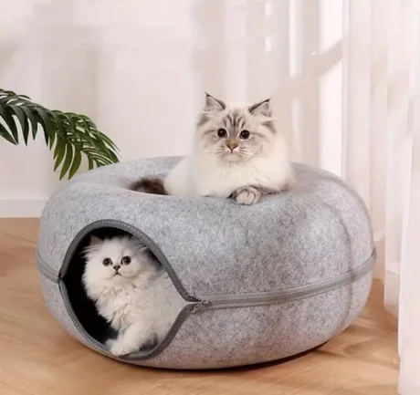 Cat Tunnel - อุโมงค์แมวรูปโดนัท - ใหญ่ 60cm (364816)