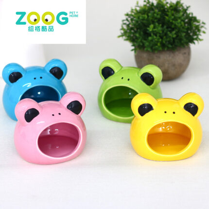 TBD Zoog Ceramic - บ้านเซรามิคแฮมสเตอร์รูปสัตว์ (374252)