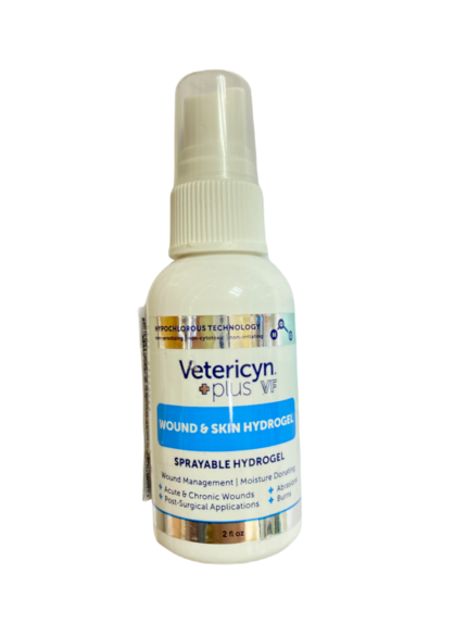 SOOS Vetericyn Plus VF Wound & Skin Hydro Gel - สเปรย์พ่นแผลและผิวหนัง ชนิดเจล​ ขนาด 60ml (378067)
