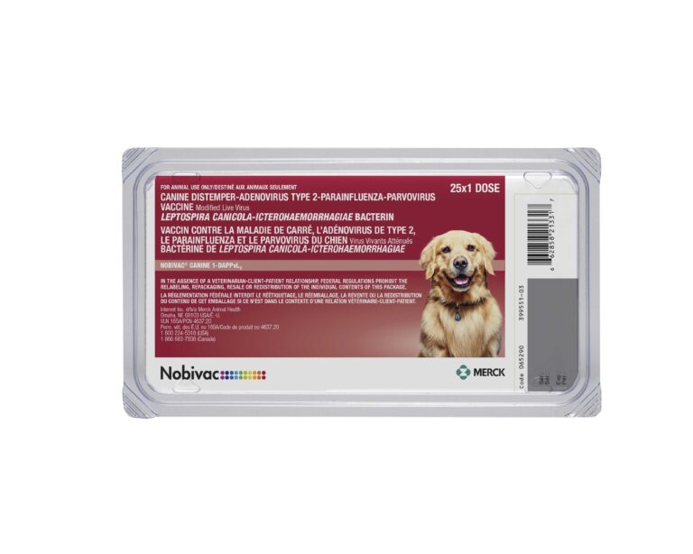 AH Vaccine Clamshell Tray
2020
Nobivac