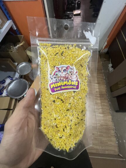 S__98000902 Minimons Eggfood Dry - ขนมไข่อบแห้งผสมน้ำผึ้ง 100g (370635)