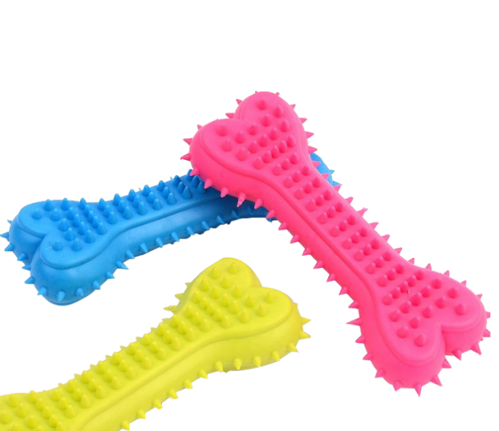 Morio Pet Toys TT461 - ของเล่นสัตว์เลี้ยง ยางกัดหัวใจ (369534)