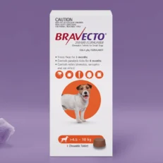 Bravecto Chewable For Dogs 250mg