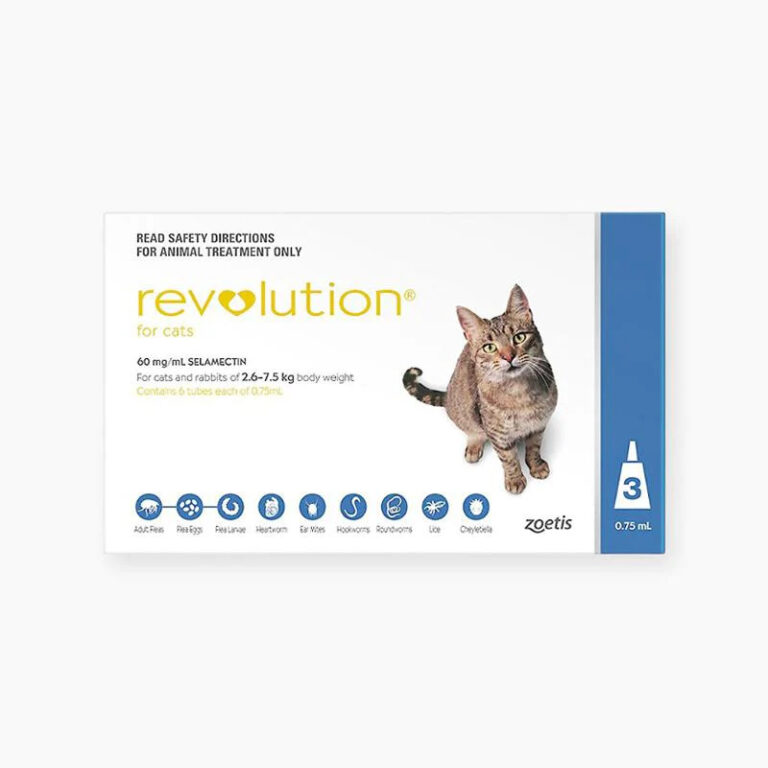 Revolution Spot On For Cats 2.6-7.5kg