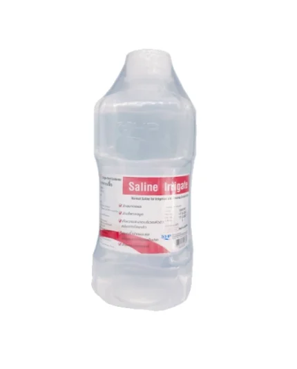 Saline Irrigaie 1000ml - น้ำเกลือสำหรับล้างแผล 1000ml