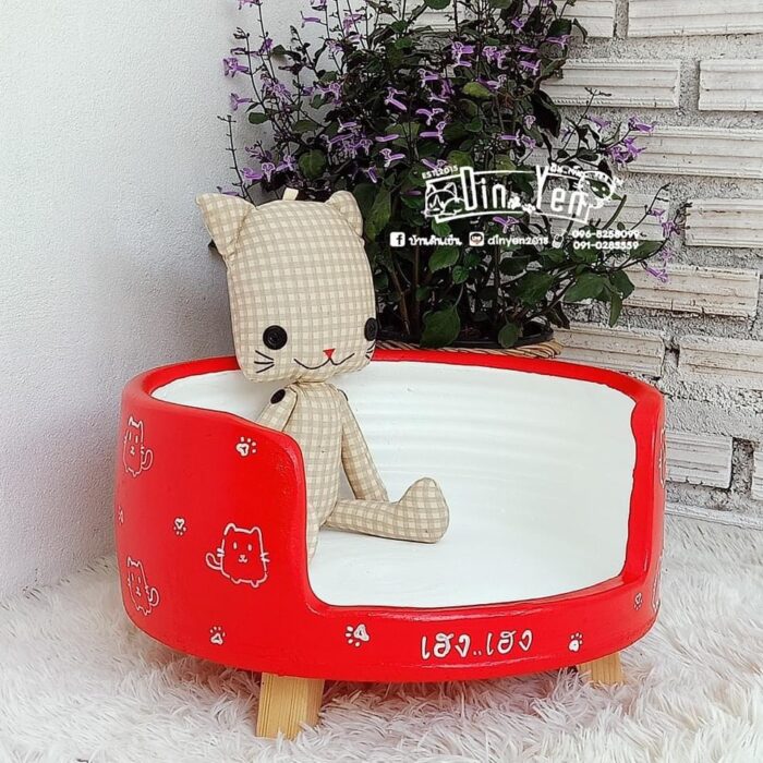 พบคำแนะนำในการเลือกกรงนกที่สมบูรณ์แบบ 7 Colorful Clay Sofa - โซฟาดินเผาพร้อมขาไม้สีเพ้นท์ 17นิ้ว (387204)