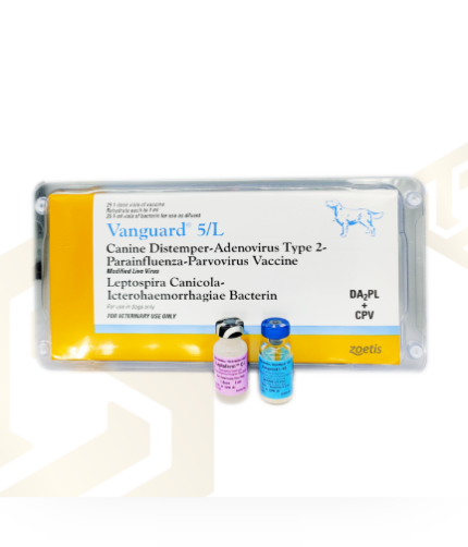 TBD Vanguard 5L Vaccines - วัคซีนรวมสำหรับสุนัข 5 โรค (1dose)(387800)
