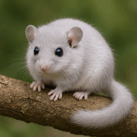 Platinum Dormouse - กระรอกจิ๋ว สีแพลตตินั่ม