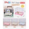Shobi 809 Shobi Pet Cage 809 - กรงสำหรับสัตว์เลี้ยง (53x39x49cm) (386355)