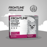 (EXP04/25) Frontline Plus For Dog 0-5kg - ยาหยอดสำหรับกำจัดหมัด ไข่หมัดและเห็บสำหรับสุนัขพันธุ์เล็ก 0-5kg 0.5ml (1หลอด) (391463)