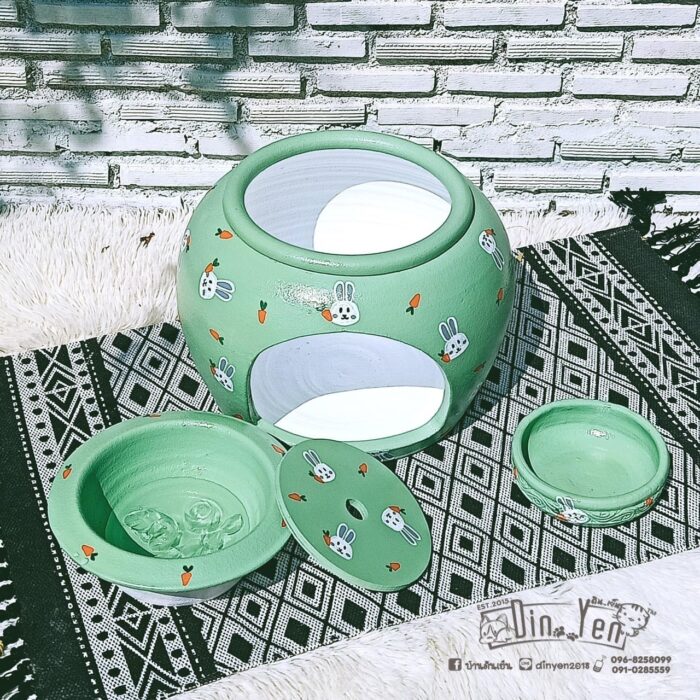 พบคำแนะนำในการเลือกกรงนกที่สมบูรณ์แบบ 8 TBD Colorful Clay House - บ้านแอร์เย็นโอ่งดินเผาสีเพ้นท์ 6นิ้ว คละลาย (396372)