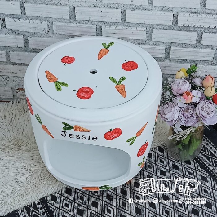 พบคำแนะนำในการเลือกกรงนกที่สมบูรณ์แบบ 10 TBD Colorful Clay House - บ้านแอร์เย็นแบบถังดินเผาพร้อมขาไม้สีเพ้นท์ 14นิ้ว (396382)