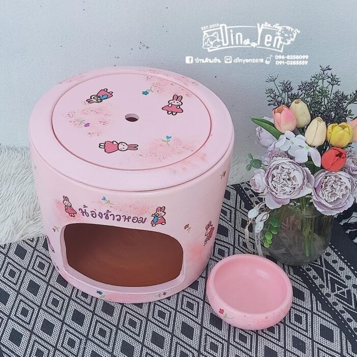 พบคำแนะนำในการเลือกกรงนกที่สมบูรณ์แบบ 9 TBD Colorful Clay House - บ้านแอร์เย็นแบบถังดินเผาพร้อมขาไม้สีเพ้นท์ 17นิ้ว (396388)