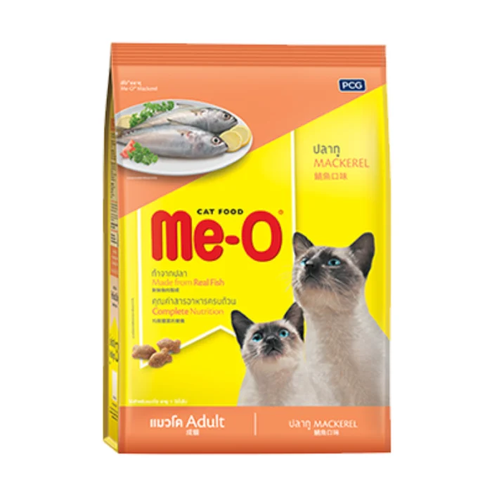 Me-O Adult Cat Food Mackerel - อาหารแมวโตรสปลาทู 7kg