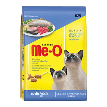 Me-O Adult Cat Food Ocean Fish - อาหารแมวโตรสปลาทะเล 7kg (398523)