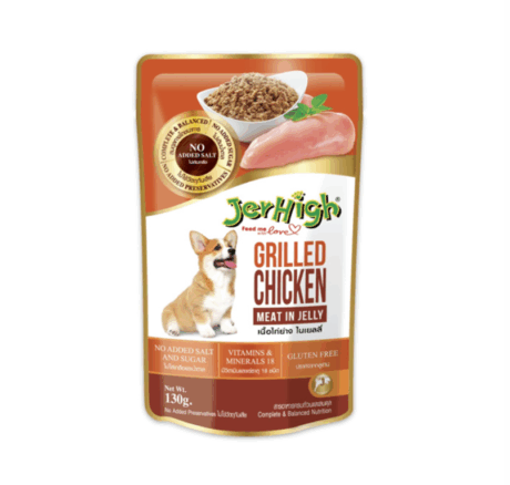JerHigh Pouch Grilled Chicken in Jelly
