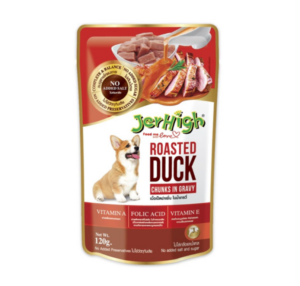 JerHigh Pouch Roasted Duck Chunks in Gravy