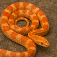 Corn Snake Amel PH.Anery - งูคอร์นสเน็ค (396338)