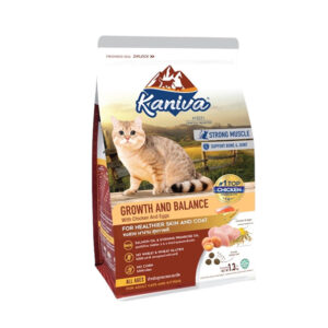 412468 Kaniva Growth & Balance - อาหารแมว สูตรไก่และไข่ 1.3kg (412468)
