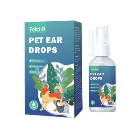 Petcho Pet Ear Drops - ยาหยอดหูสำหรับสัตว์เลี้ยง 50ml (402890)