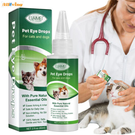 Alloving Eye Drops For Pets - ยาหยอดตาสำหรับสัตว์เลี้ยง 60ml