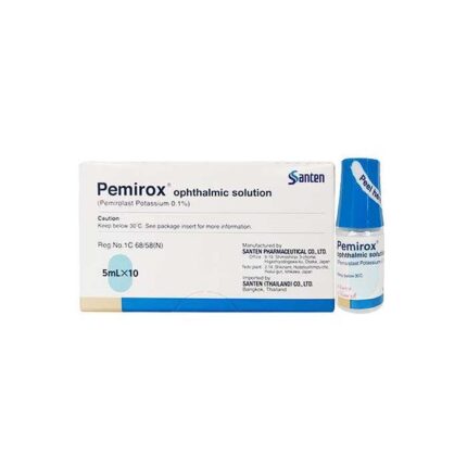 Pemirox Ophthalmatic Solution 5ml 1 Box 10 Bottles